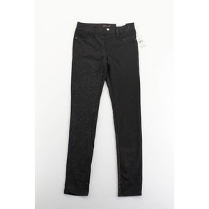 NWT Studio V‎ stallion black sparkly jeggings size 16